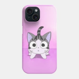 Love Cute Cat Pink Phone Case