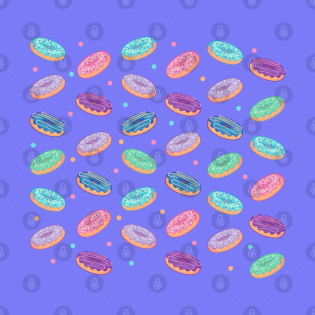 Donut pattern by Sugar & Bones