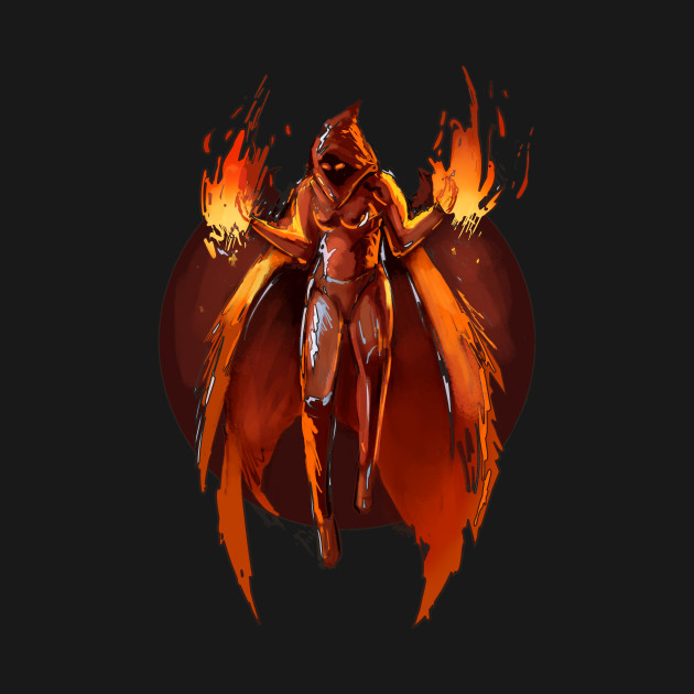 Fire Mage Magic TShirt TeePublic