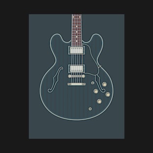 Dark 335 Hollow Body Guitar T-Shirt