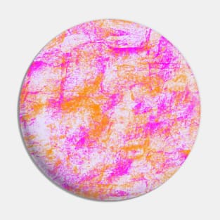 Bright pink orange and white abstract Pin