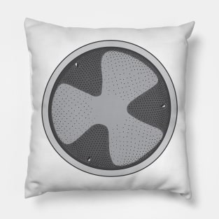 Diatom - Actinoptychus - Art Only Pillow