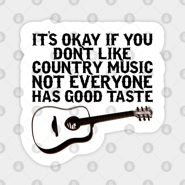 Funny Country Music Magnet by giovanniiiii