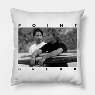 Point Break Pillow - Point Break - Retro by TheMarineBiologist
