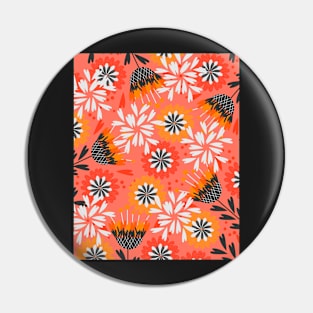 Sweet floral spring pattern Pin