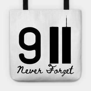 9/11 Never Forget Tote