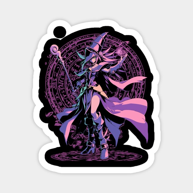 dark magician girl Magnet by StevenBag