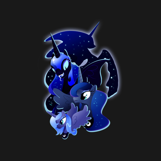 princess luna my little pony t shirt teepublic