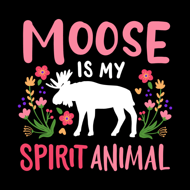 Moose Elk Spirit Animal by CreativeGiftShop