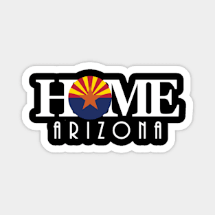 HOME Arizona (white text) Magnet