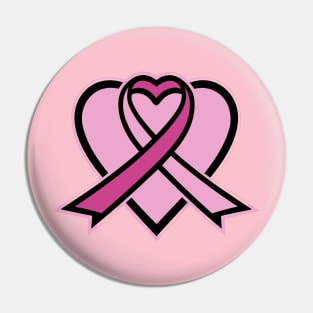 pink ribbon Pin