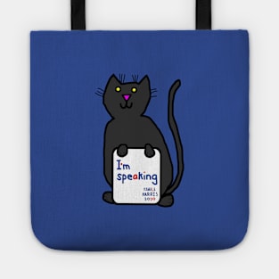 Kamala Harris Support Cats VP Debate Quotes Tote