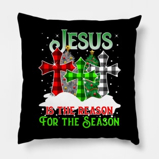 Jesus Is the Reason for the Season Holiday Christmas Pyjama Pillow