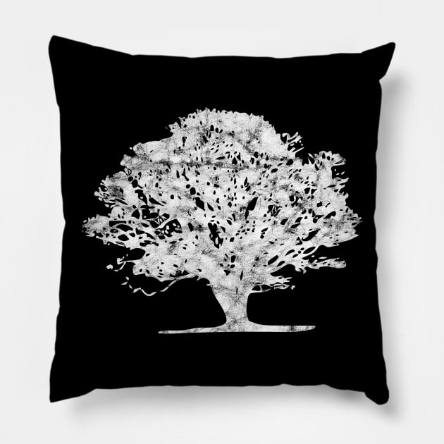 Natural-Woodman' Cool Oak Tree Pillow by ourwackyhome