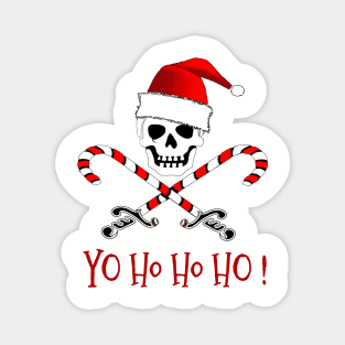 Pirate Santa Yo Ho Magnet