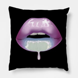 Hologram Lips Pillow