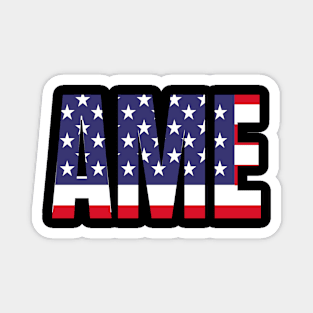 USA Flag American Patriot Novelty For Dad Father Husband Magnet