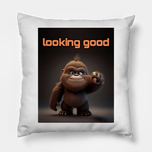 Bigfoot - Looking good Pillow