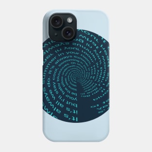 Babyblues Lyrics Phone Case