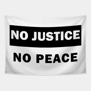 No justice No peace Tapestry