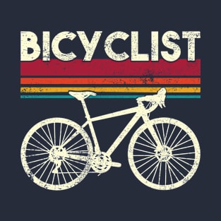 Vintage Bicyclist Gift Idea T-Shirt