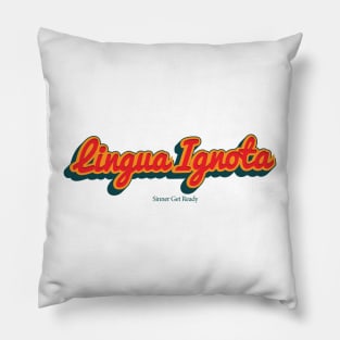 Lingua Ignota Pillow