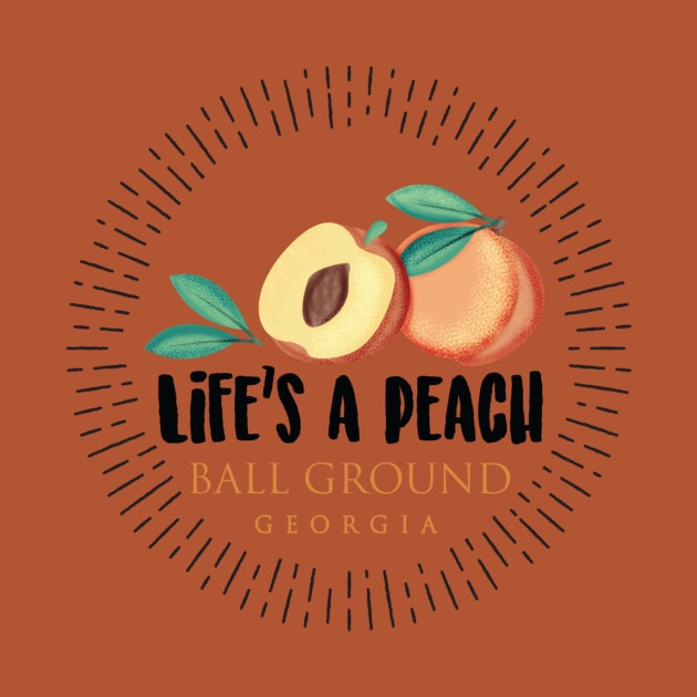 Life's a Peach Ball Ground, Georgia by Gestalt Imagery