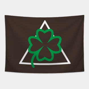 Quadrifoglio verde minimalistic Tapestry