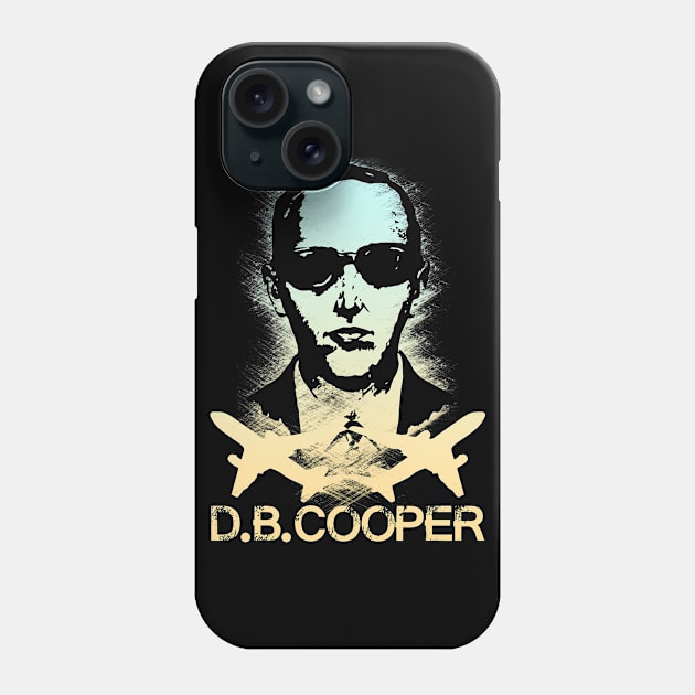 DBCooper - Cream Phone Case by Scailaret