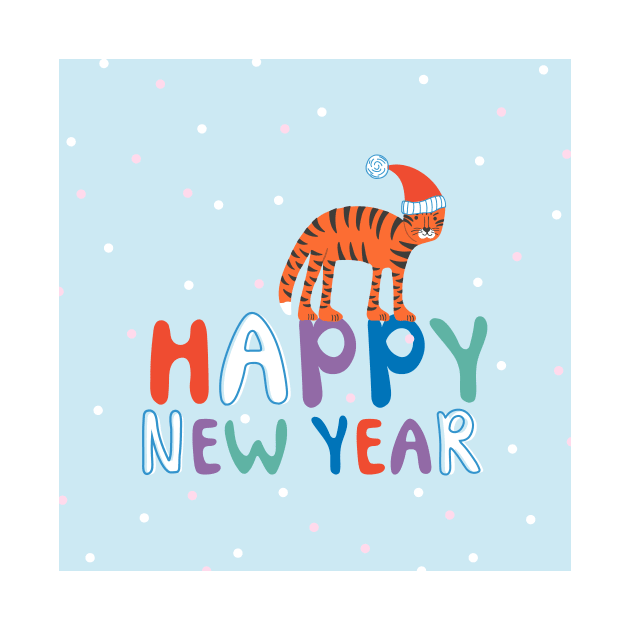 New Year tiger by DanielK