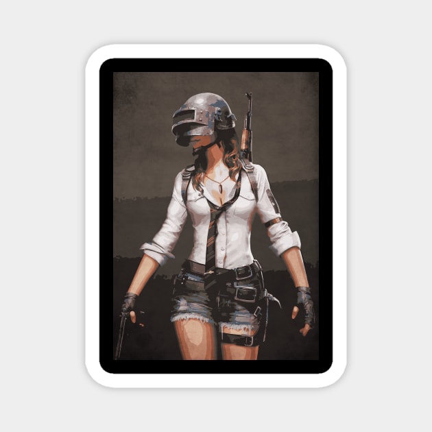 Pubg Magnet by Durro