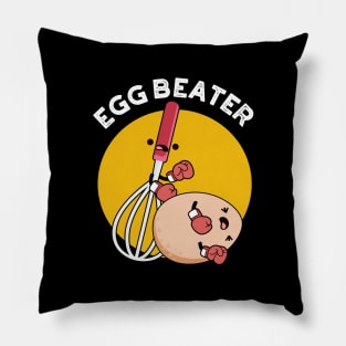 Egg Beater Funny Boxing Pun Pillow