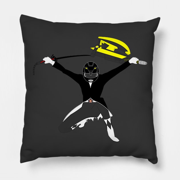 Black Ranger Bankai Power Pillow by Crofton_D