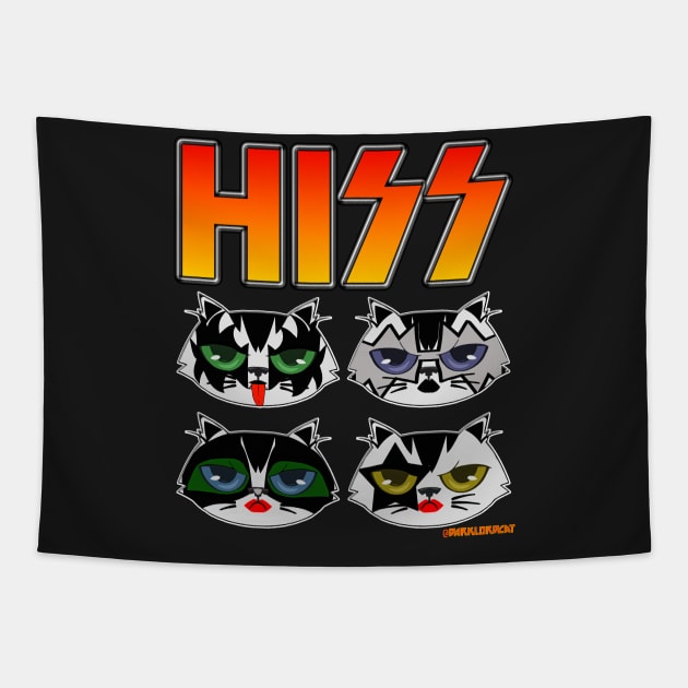 HISS Tapestry by darklordpug