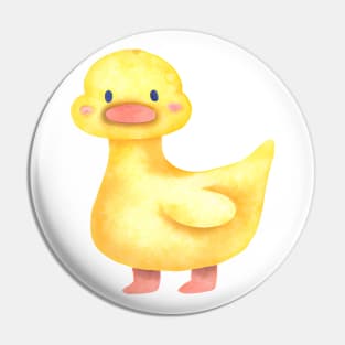 Yellow Cuddle Duck, Look How Cute and Happy this Duck Is! Pin