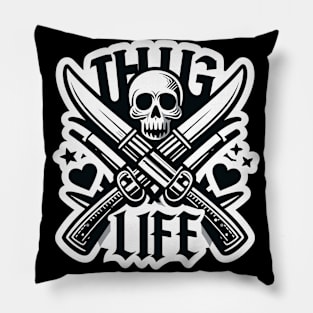 Thug Life Urban Trend Design Pillow