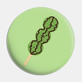 Watermelon Dango Pin