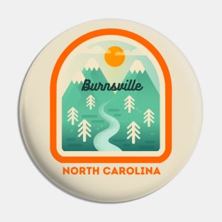 Burnsville North Carolina NC Tourist Souvenir Pin