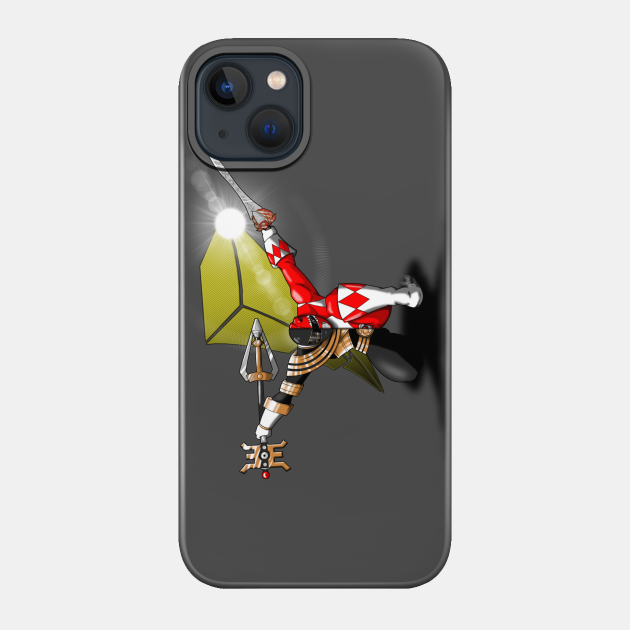 Ranger Red to Gold - Power Rangers - Phone Case