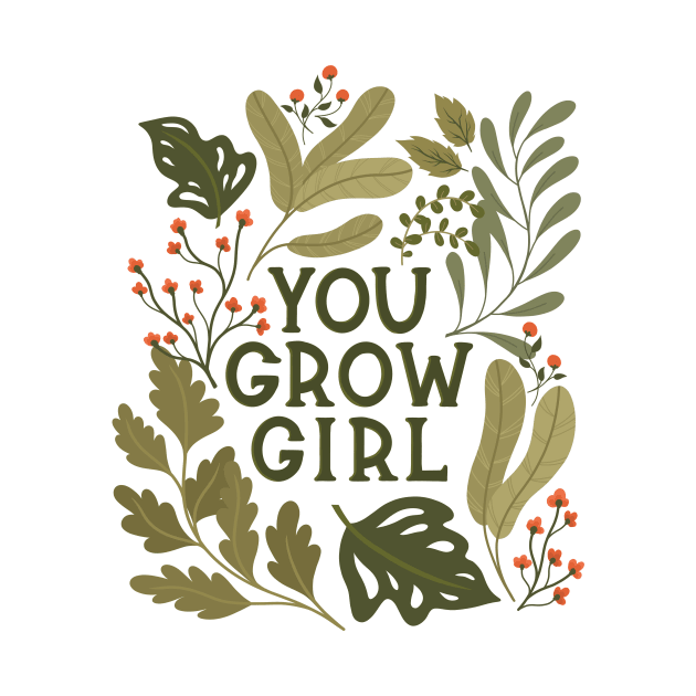 You Grow Girl Chonky Plants by KitCronk