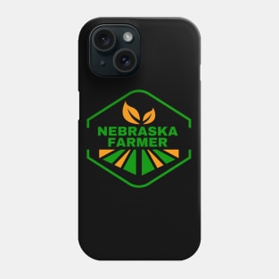 Nebraska Farmer Phone Case