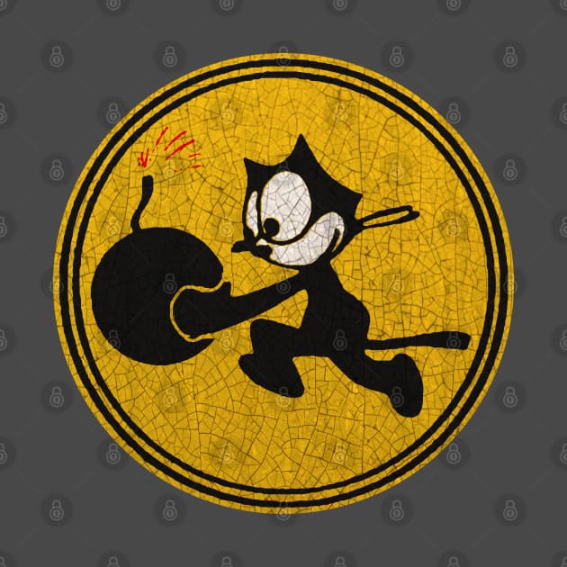 Bomber Cat by Midcenturydave