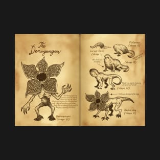 Demogorgons Journal Pages T-Shirt