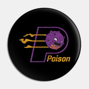 Poison purple Pin