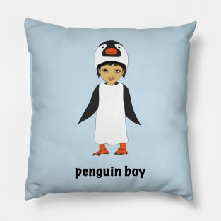 Penguin boy Pillow