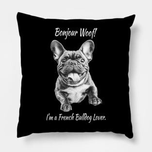 French bulldog lover Pillow
