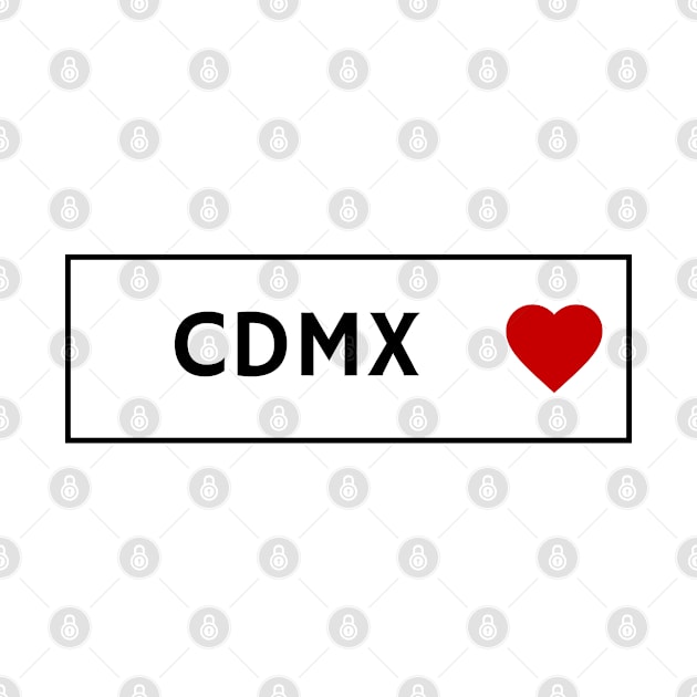 CDMX heart I love Mexico City by brightnomad