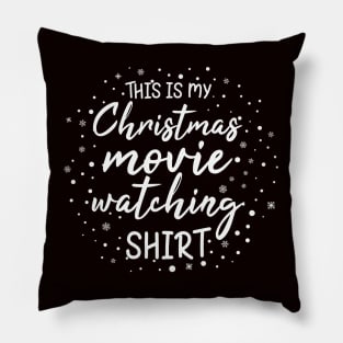 Merry Christmas Gift This is My Christmas Movie Watching Pillow