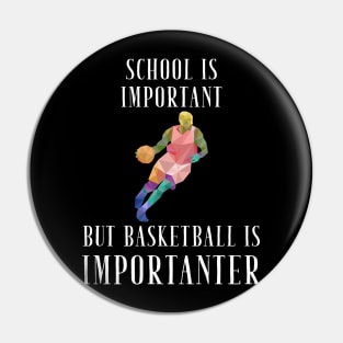 School is important but baseball is importanter Pin