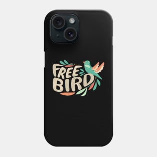 "Free Bird" design Phone Case